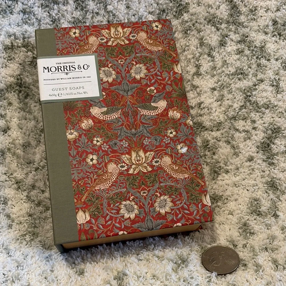 William Morris At Home Guest Soaps Boxed Set of 4, NWT - Picture 7 of 16